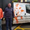We were pleased to be able to help Nottinghamshire Hospice with their Christmas tree recycling scheme...